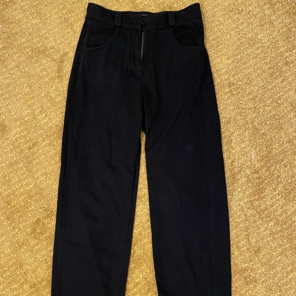 Frank and Oak Modern Flex High Rise Alice Pant in Black Size 6 - Picture 3 of 8